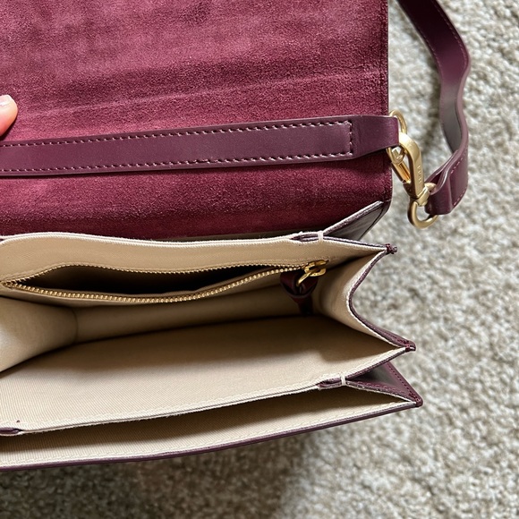 Frame Le Signature Mini in Oxblood - Picture 6 of 8